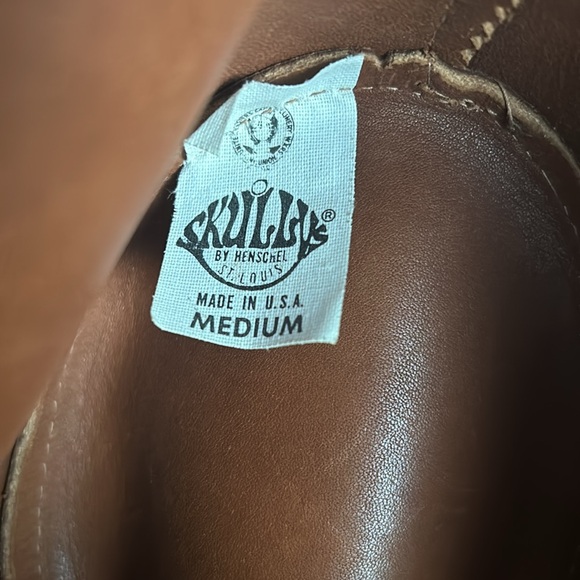 Skullys Vintage Leather Cowboy Hat - Picture 4 of 4